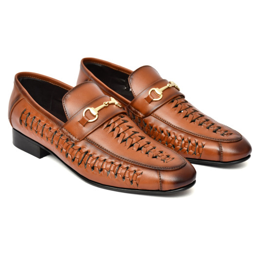 DDesire Air  net Tan Loafer Shoes