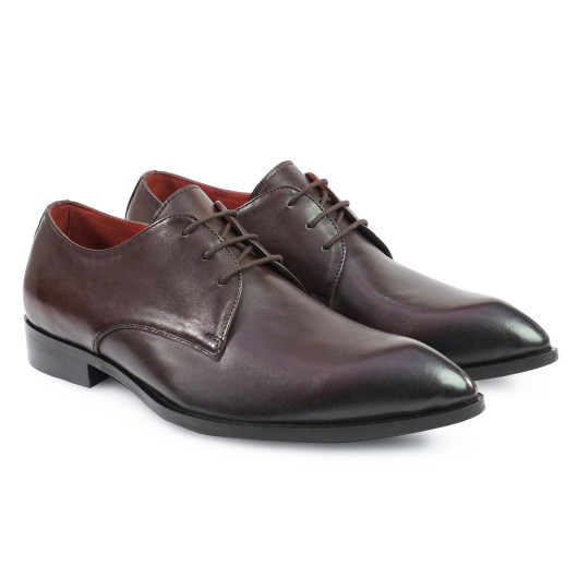 DDESIRE POINTER MAN LEATHER BORDO LACE UP