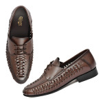 DDesire Air  net Brown Lace-Up Shoes