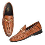 DDesire Air  net Tan Loafer Shoes
