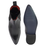DDESIRE POINTER MAN CHELSA BLACK LEATHER  BOOT