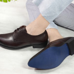 DDESIRE POINTER MAN LEATHER BORDO LACE UP